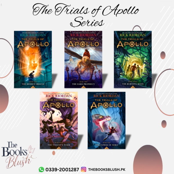 The Trials of Apollo Series by Rick Riordan – The Books Blush