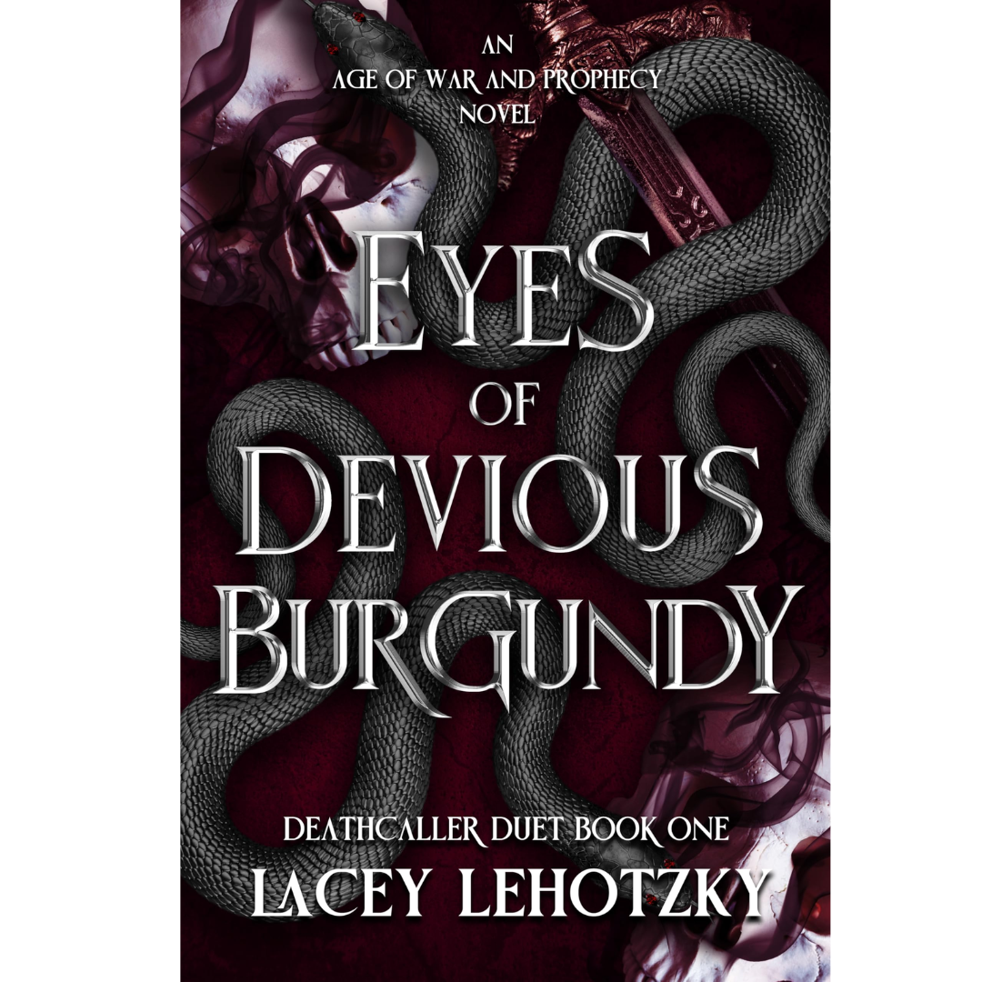 Eyes of Devious Burgundy by Lacey Lehotzky